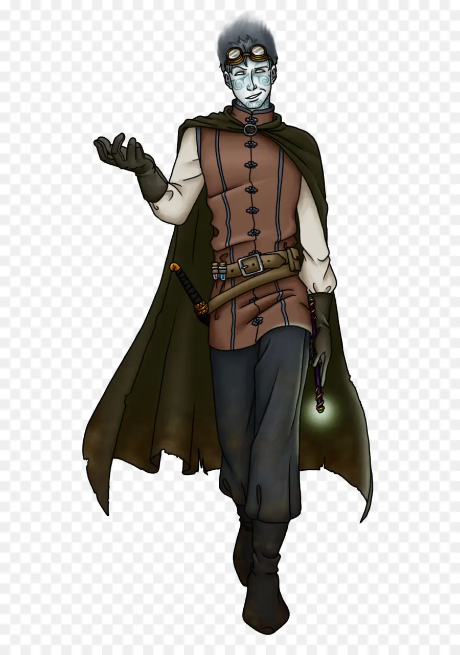 Personnage Fantastique，Manteau PNG