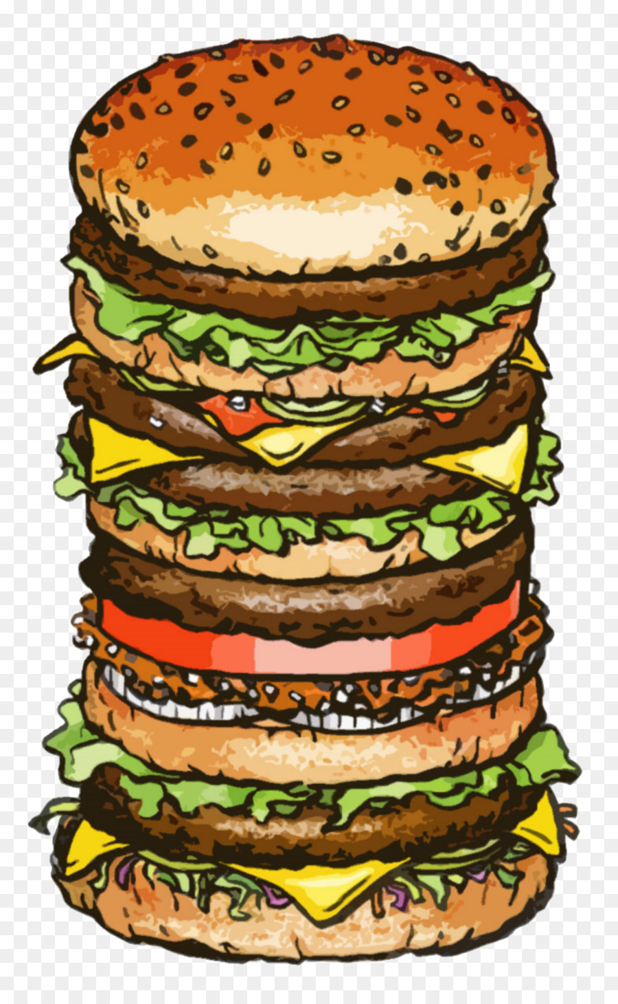 Hamburger，Sandwich PNG