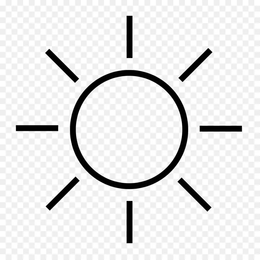 Icône Soleil，Météo PNG