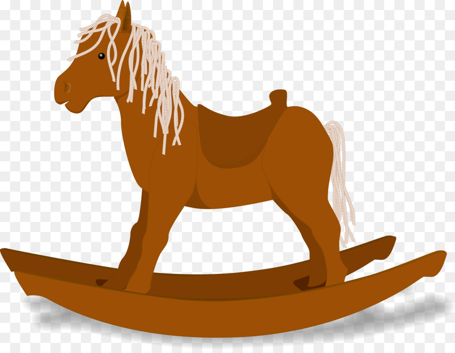 Cheval à Bascule，En Bois PNG