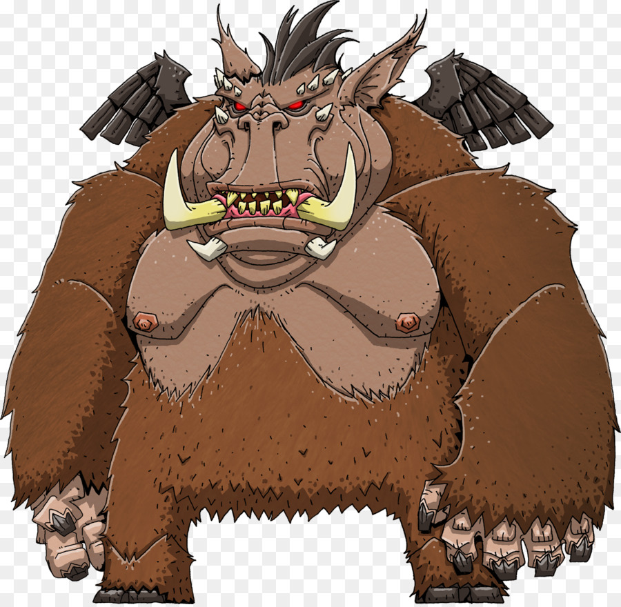 Monstre Marron，Défenses PNG