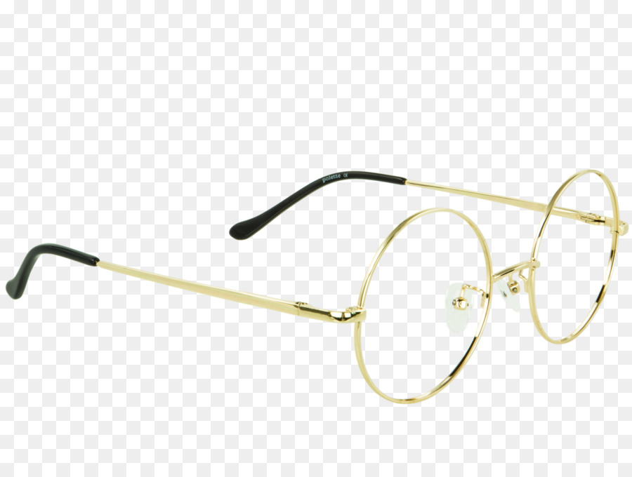 Lunettes，Or PNG