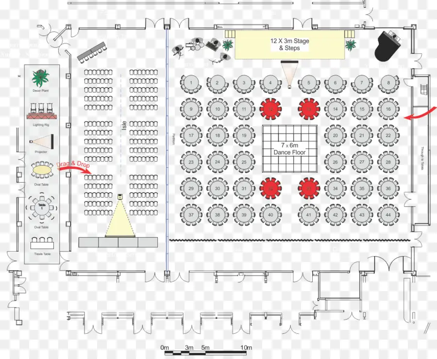 Disposition De L'événement，Plan D'étage PNG