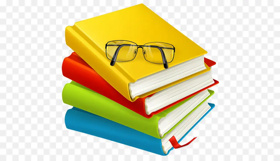 Pile De Livres，Lunettes PNG