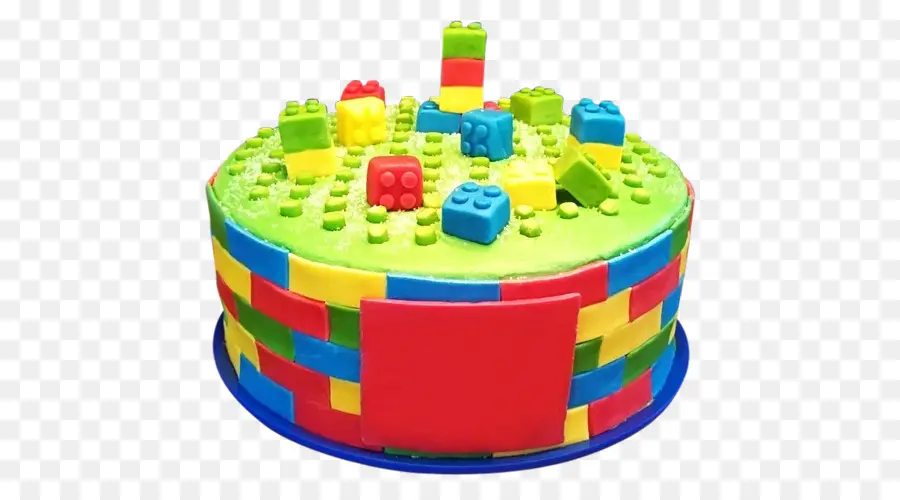 Gâteau Lego，Dessert PNG