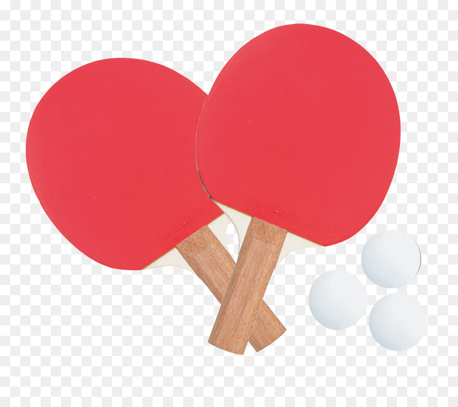 Raquette De Ping Pong Rouge，Tennis De Table PNG