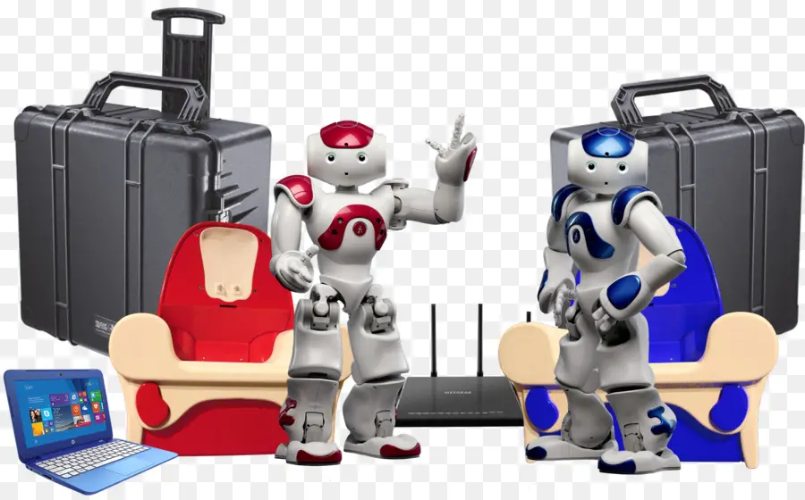 Deux Robots Humanoïdes，Humanoïde PNG