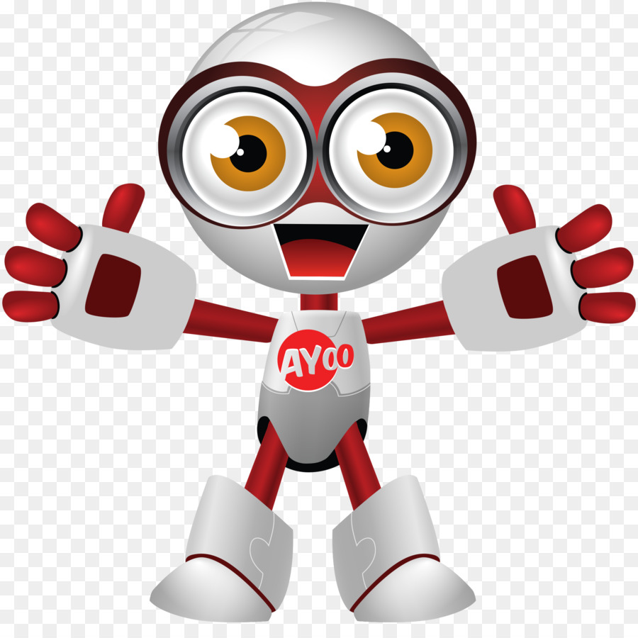 Mascotte De Robot，Dessin Animé PNG