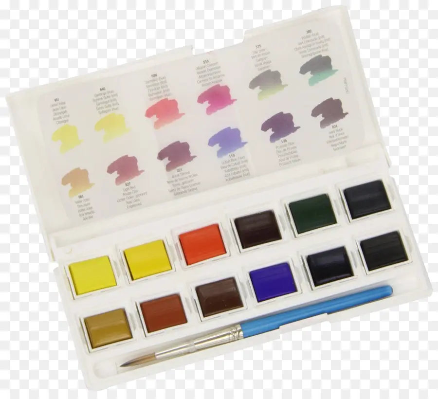 Ensemble De Peinture Aquarelle，Peinture PNG