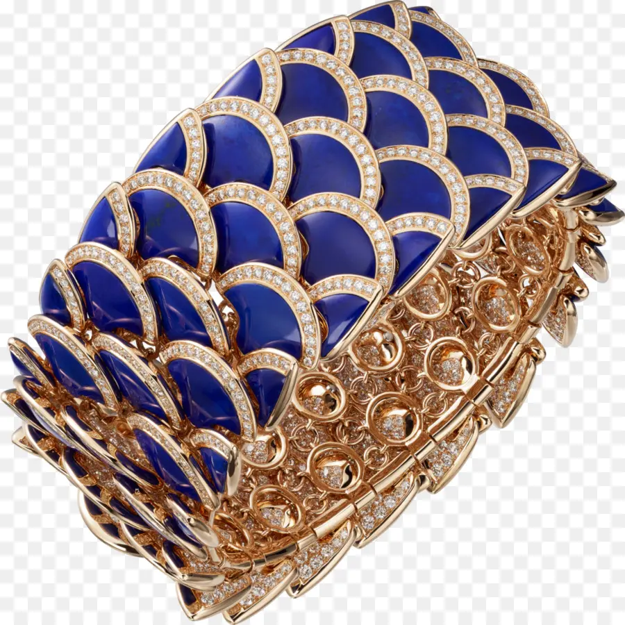 Bracelet Bleu Et Or，Bracelet PNG