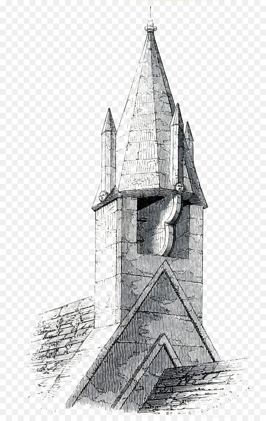 Clocher D'église，Architecture PNG