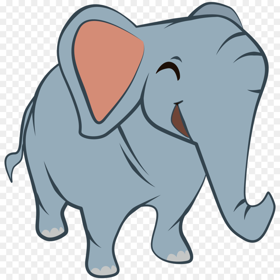 Éléphant，Dessin Animé PNG