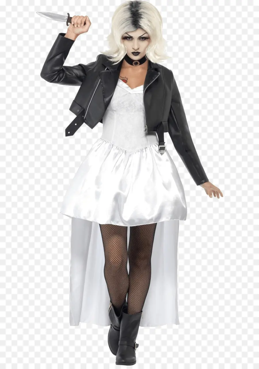 Femme En Costume，Couteau PNG