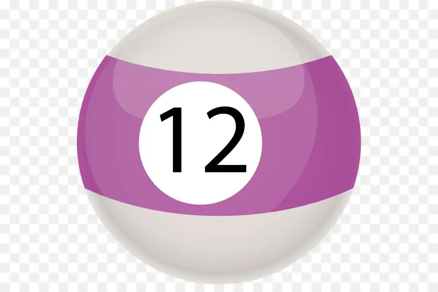 12 Balles，Billard PNG