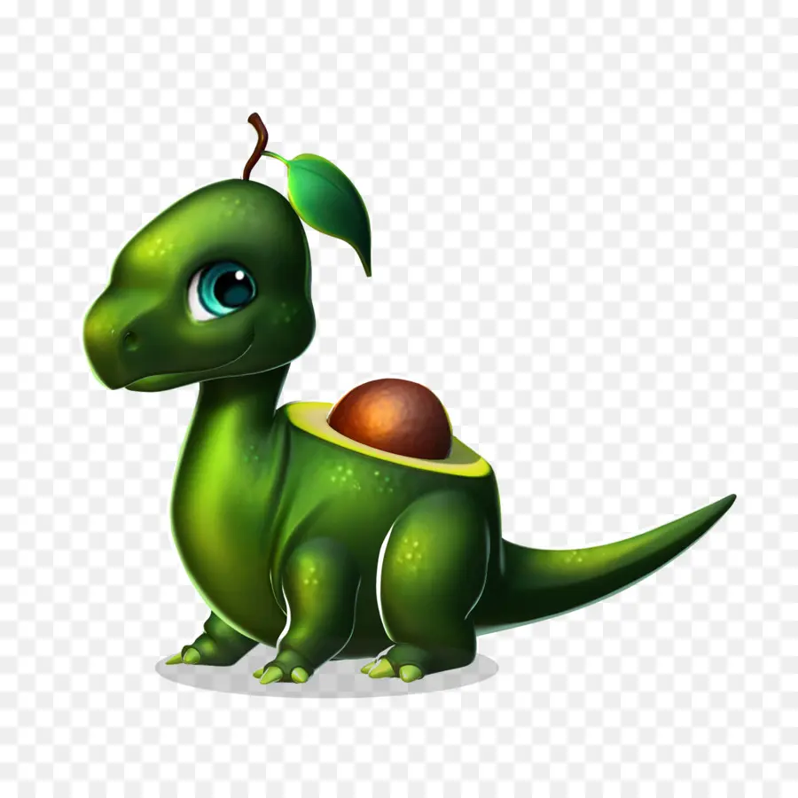 Dinosaure Avocat，Mignon PNG