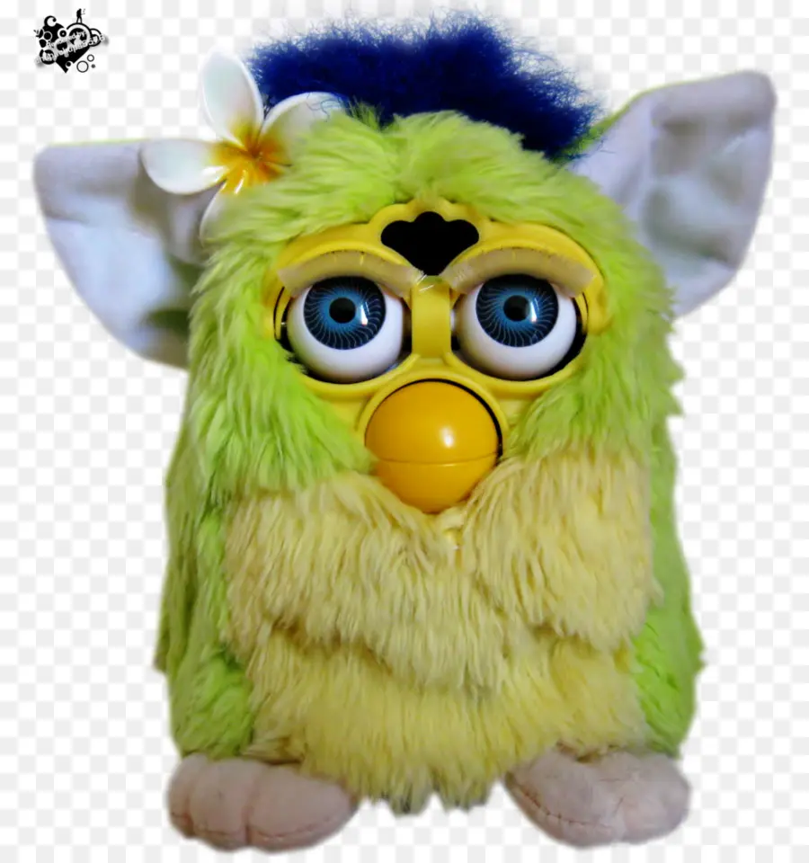 Jouet Furby Vert，Peluche PNG