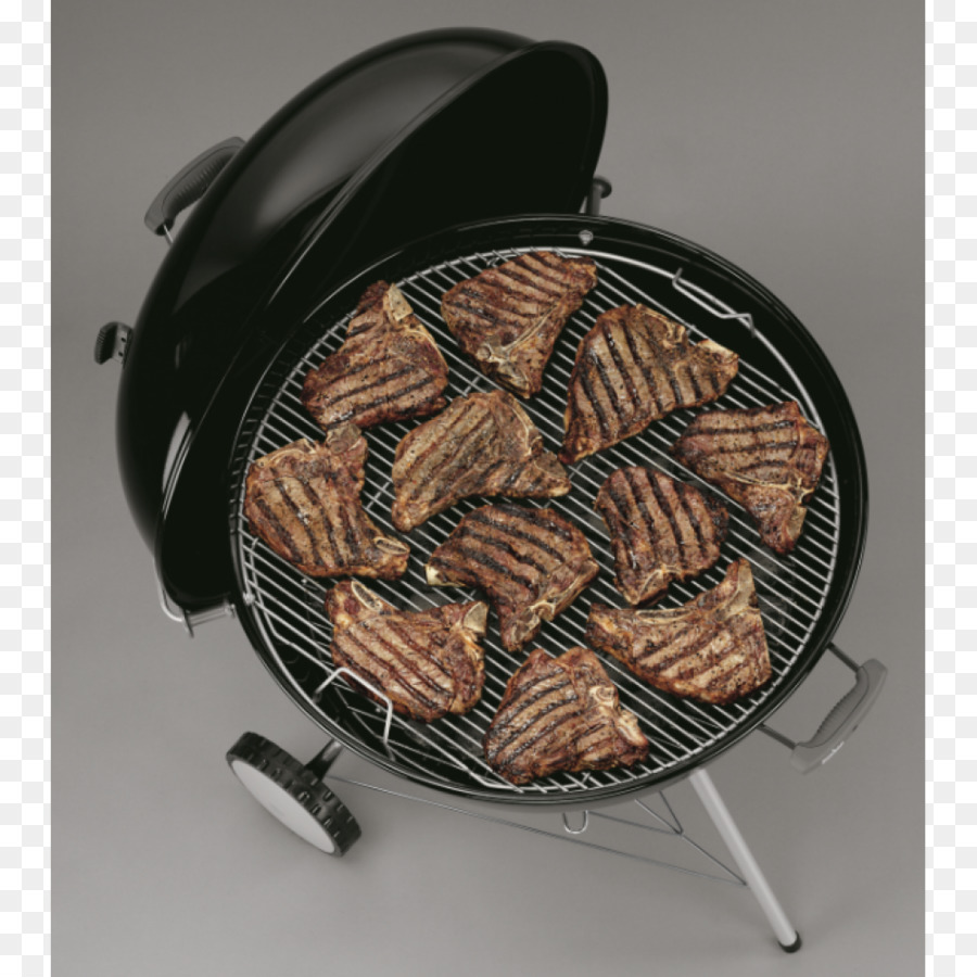 Griller Avec Des Steaks，Charbon De Bois PNG