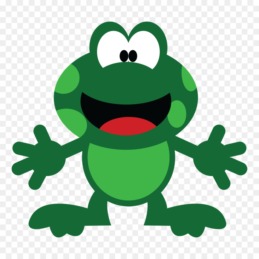 Grenouille Verte，Dessin Animé PNG