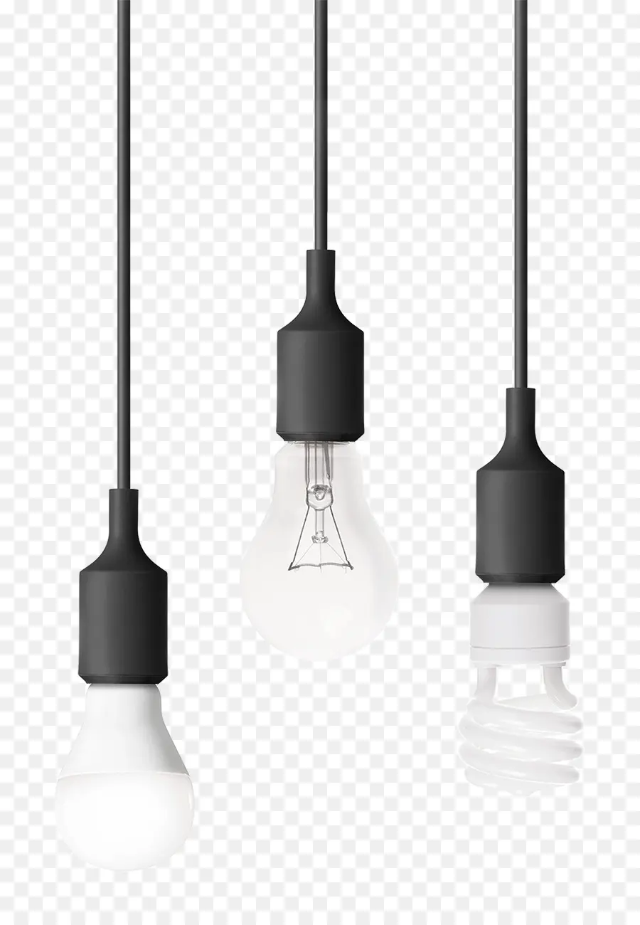 Ampoules Suspendues，Électricité PNG