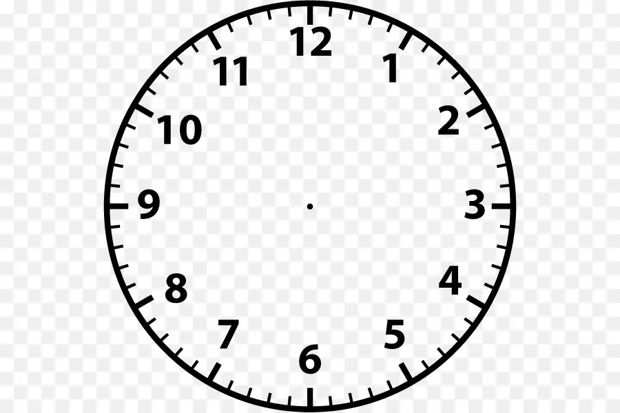 Cadran D'horloge，Nombres PNG