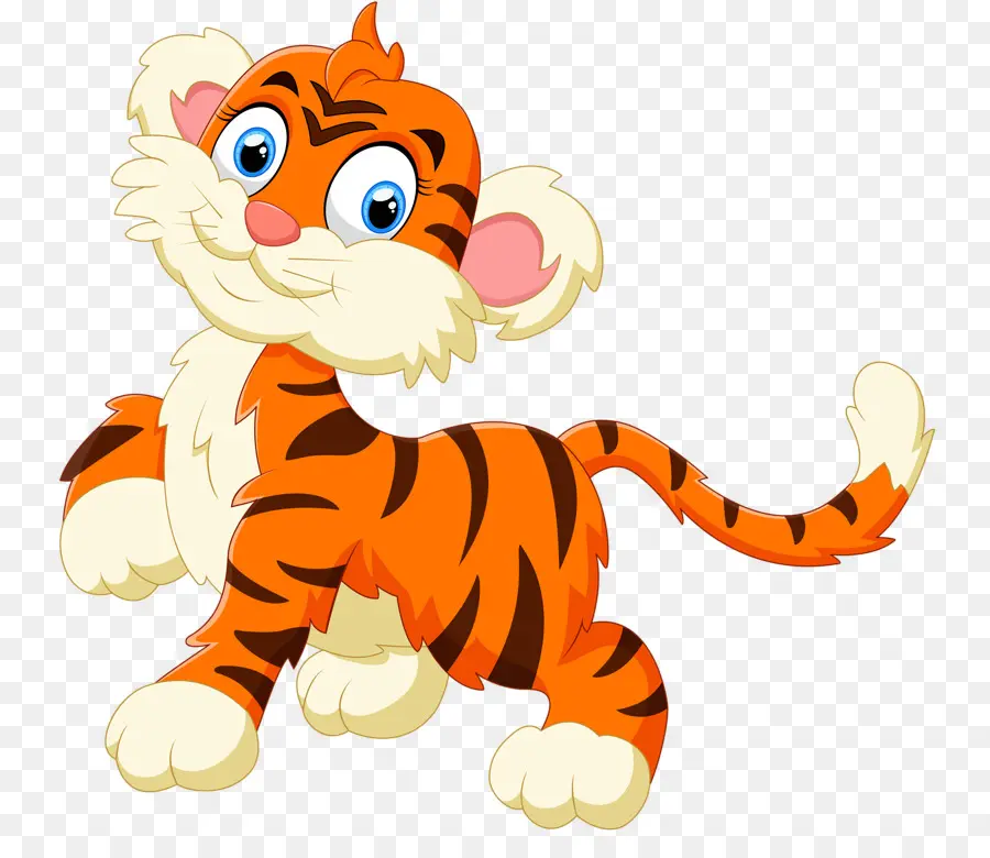 Tigre，Dessin Animé PNG