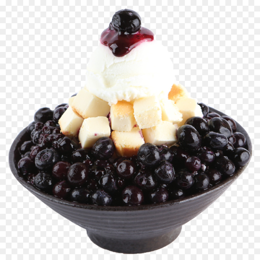 Dessert Aux Bleuets，Glace PNG