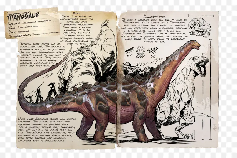 Dinosaure，Préhistorique PNG