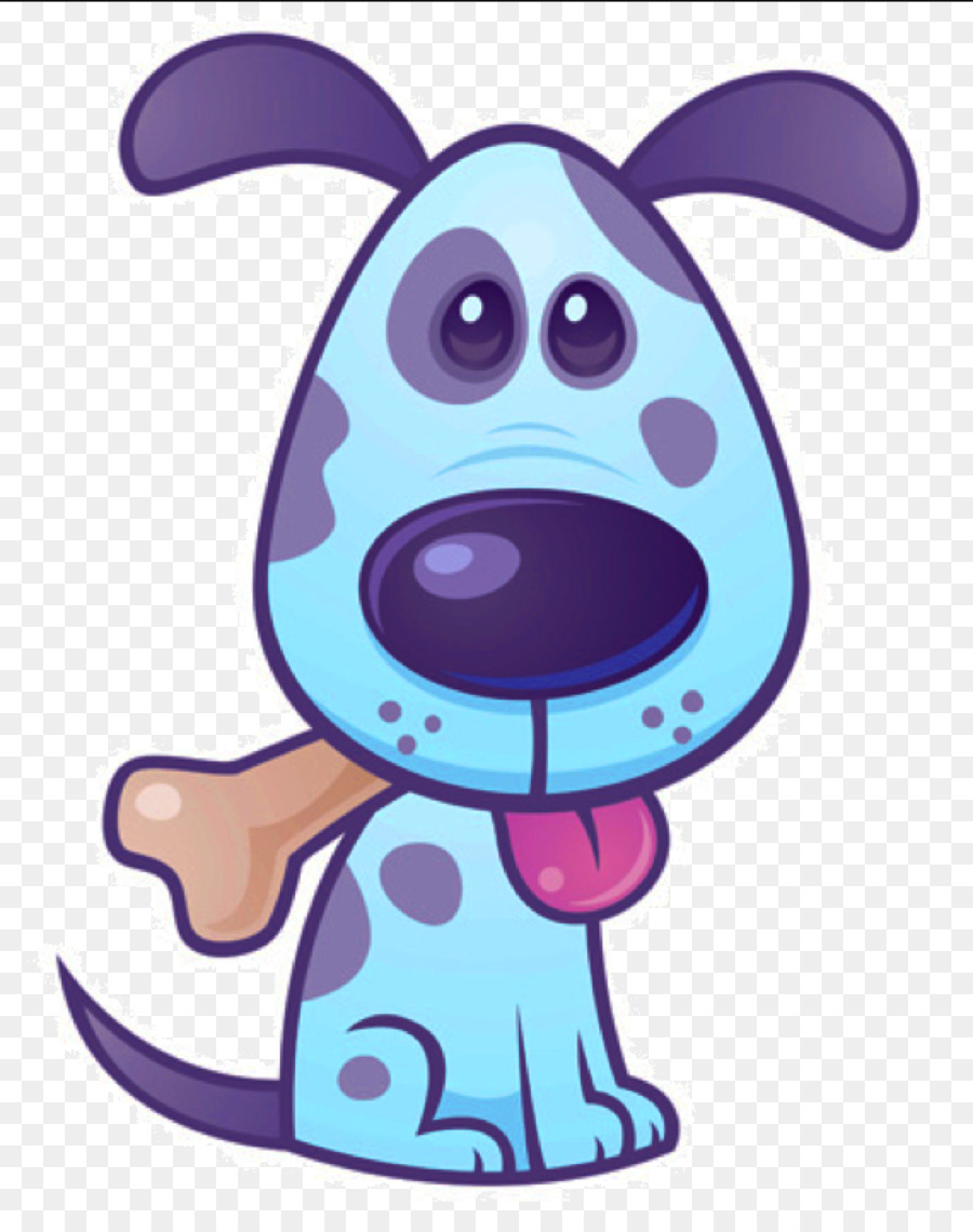 Chien De Dessin Animé Bleu，Chien PNG