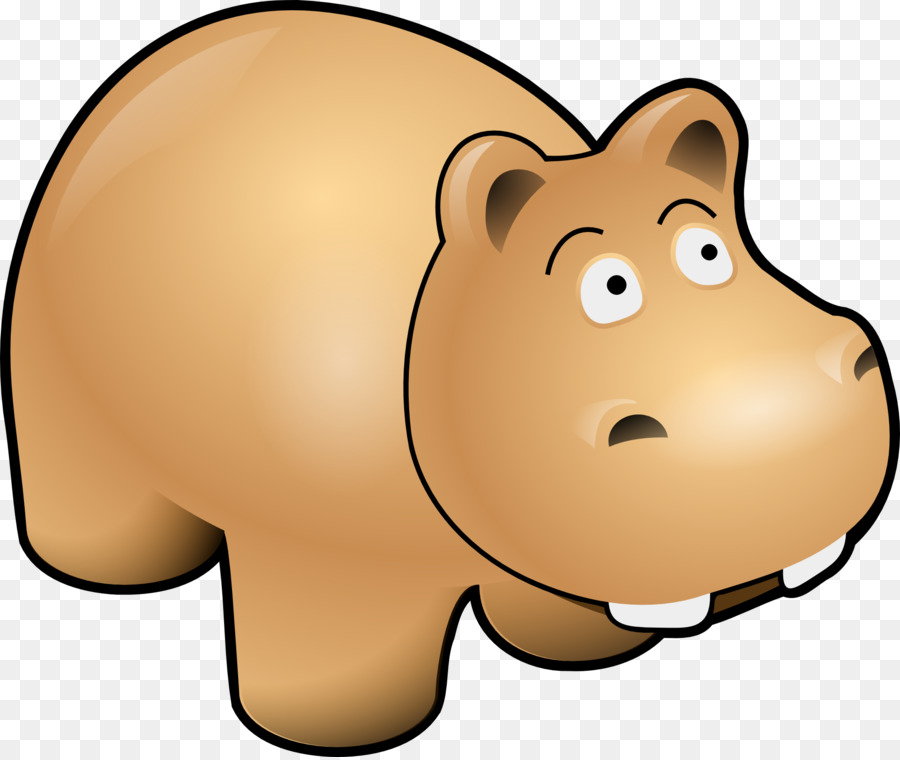 Hippopotame，Dessin Animé PNG