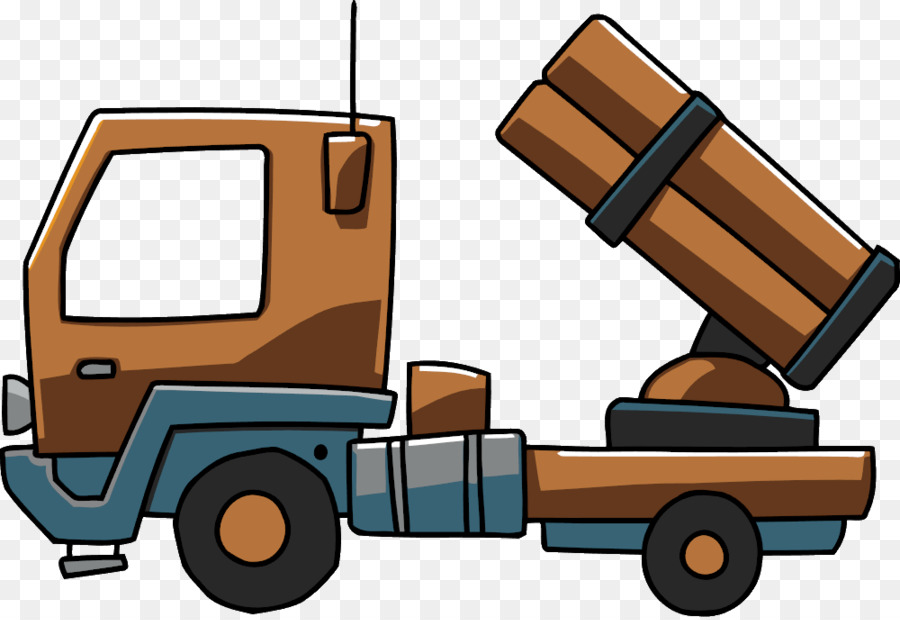 Camion De Missiles De Dessin Animé，Véhicule PNG