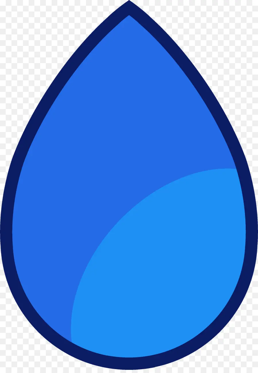 Goutte D'eau Bleue，Eau PNG