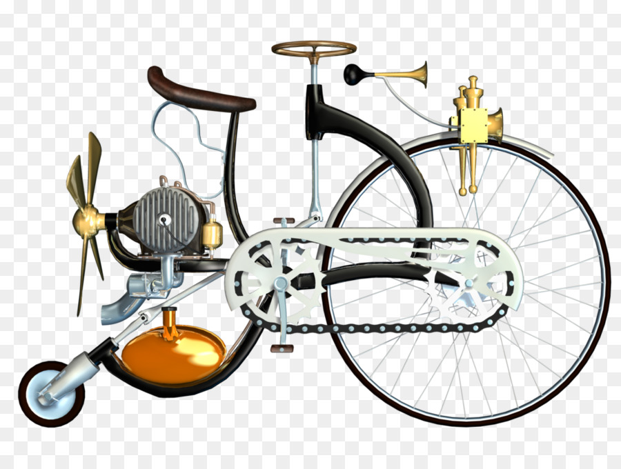 Vélo Steampunk，Vélo PNG