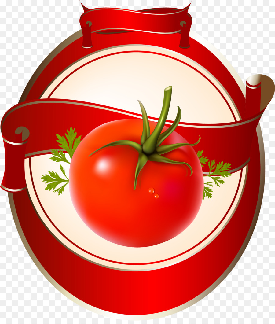 Étiquette De Tomate，Rouge PNG