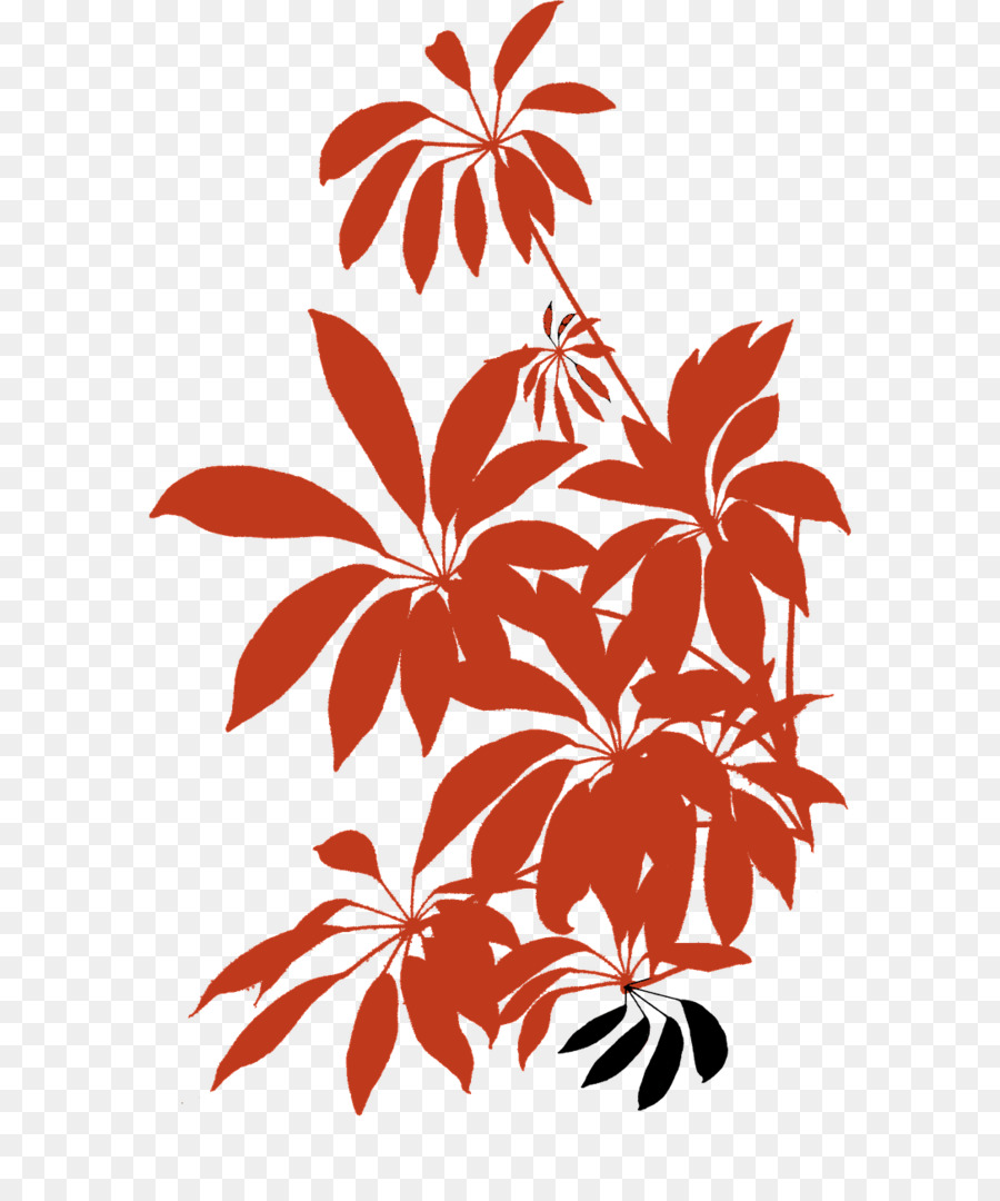 Feuilles Brunes，Usine PNG