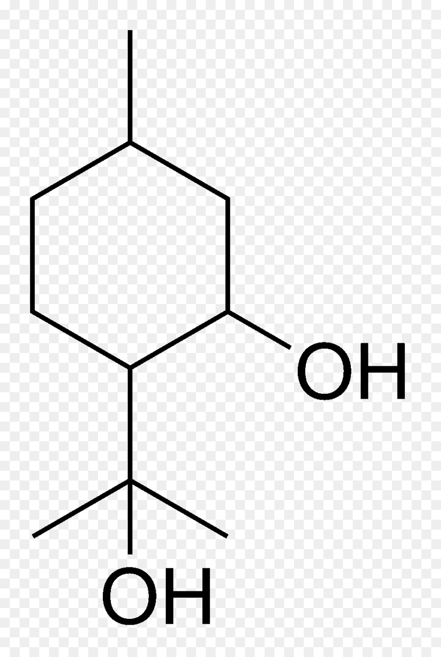 Structure Chimique，Groupe Hydroxyle PNG