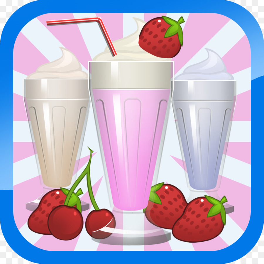 Milk Shakes，Fraise PNG