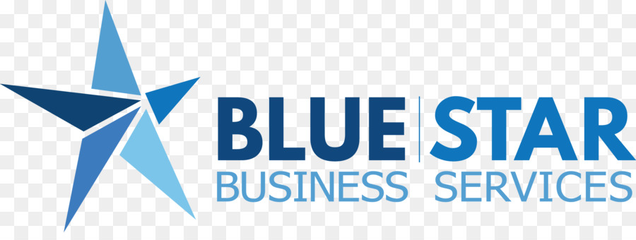 Services Aux Entreprises étoile Bleue，Logo PNG