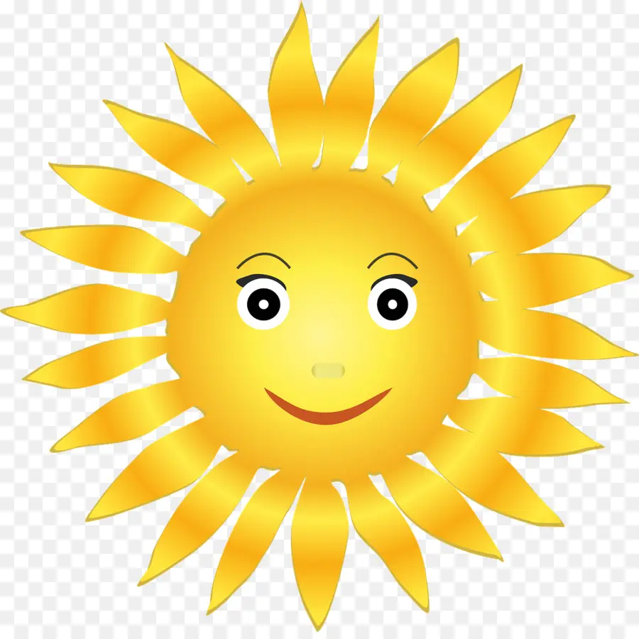 Soleil Souriant，Soleil PNG