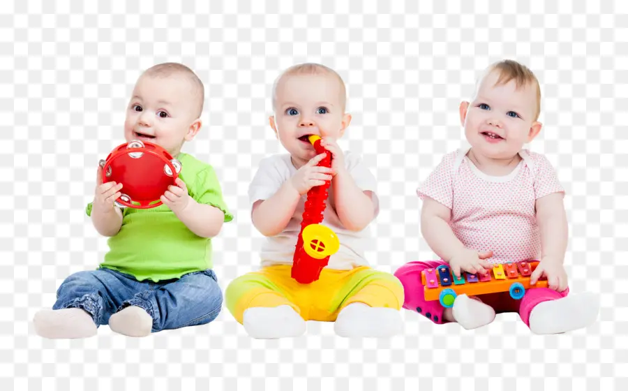 Bébés Jouant，Jouets PNG