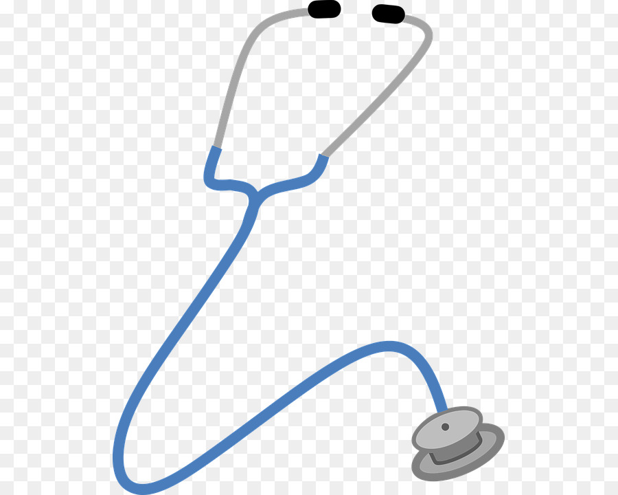 Stéthoscope，Bleu PNG