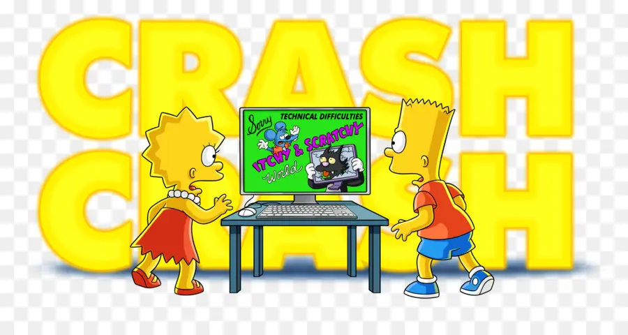 Lisa Et Bart，Frères Et Sœurs PNG