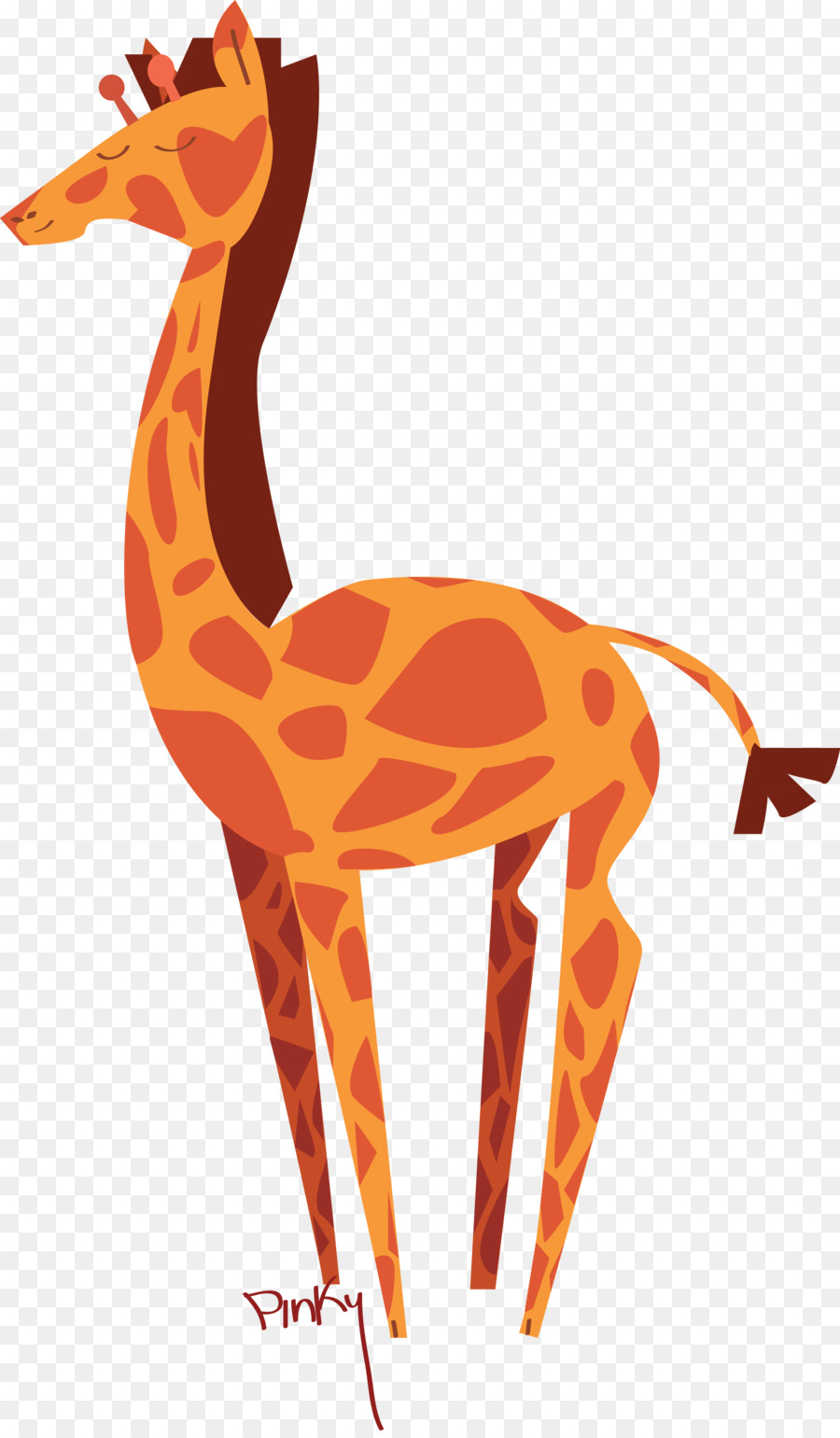 Le Nord De La Girafe，Animal PNG