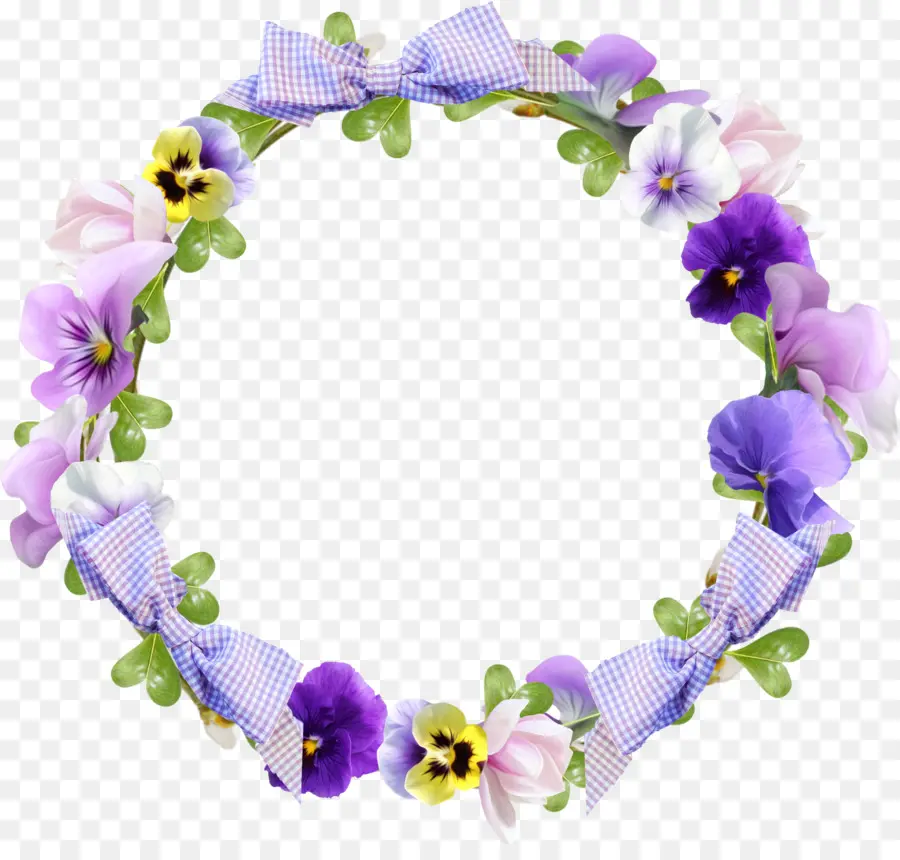 Couronne Florale，Floral PNG