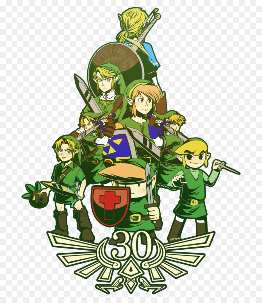 Tshirt，La Légende De Zelda Phantom Hourglass PNG