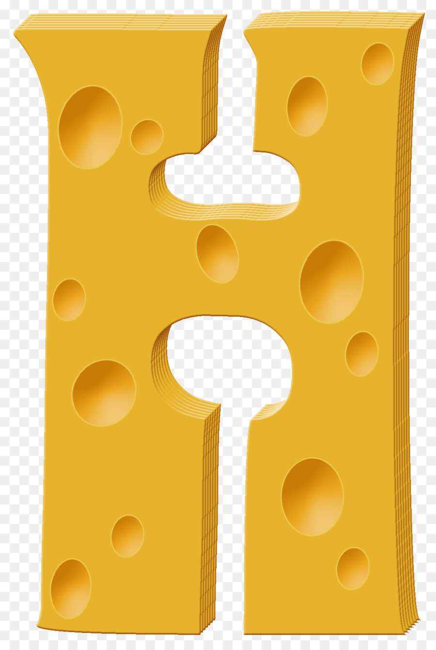 Fromage Lettre P，Alphabet PNG