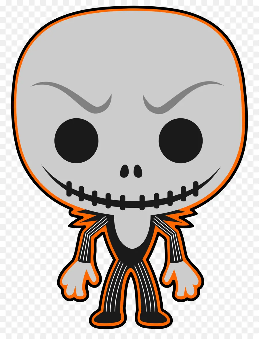 Caractère Squelette，Halloween PNG