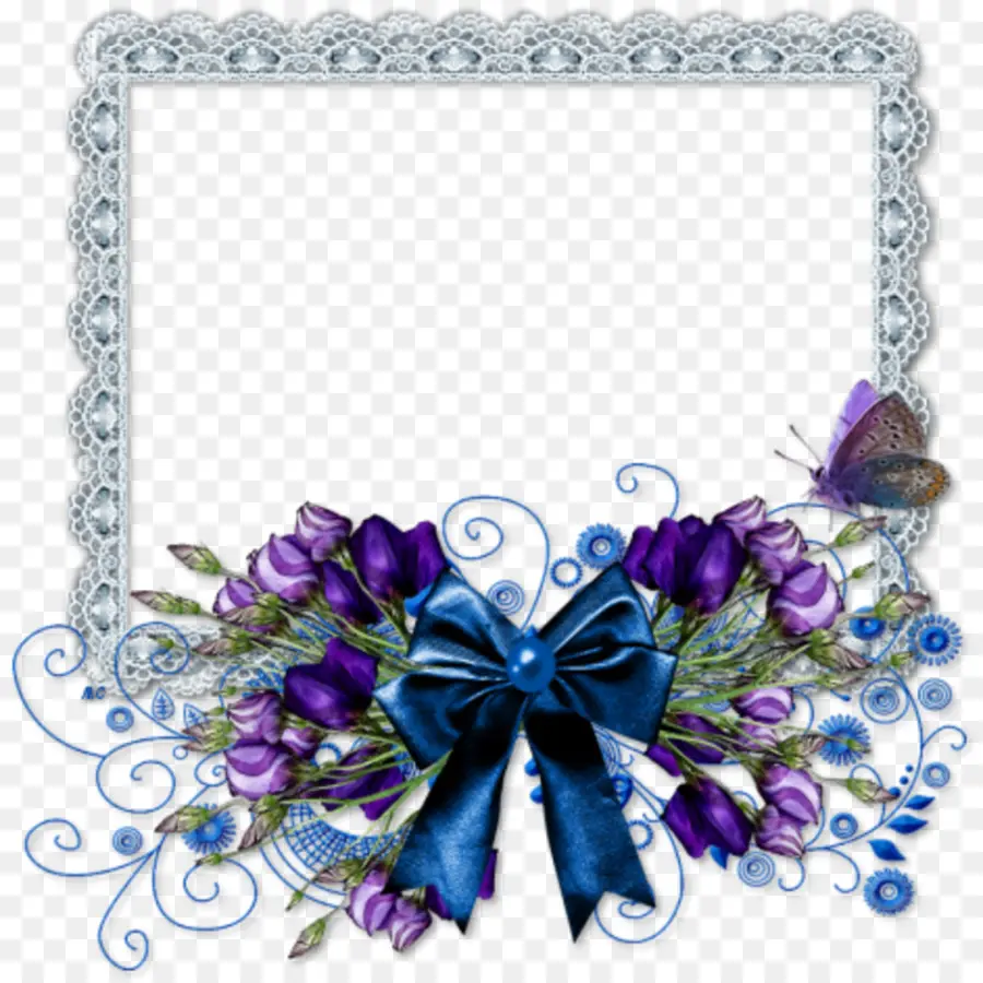 Cadre Floral，Fleurs PNG