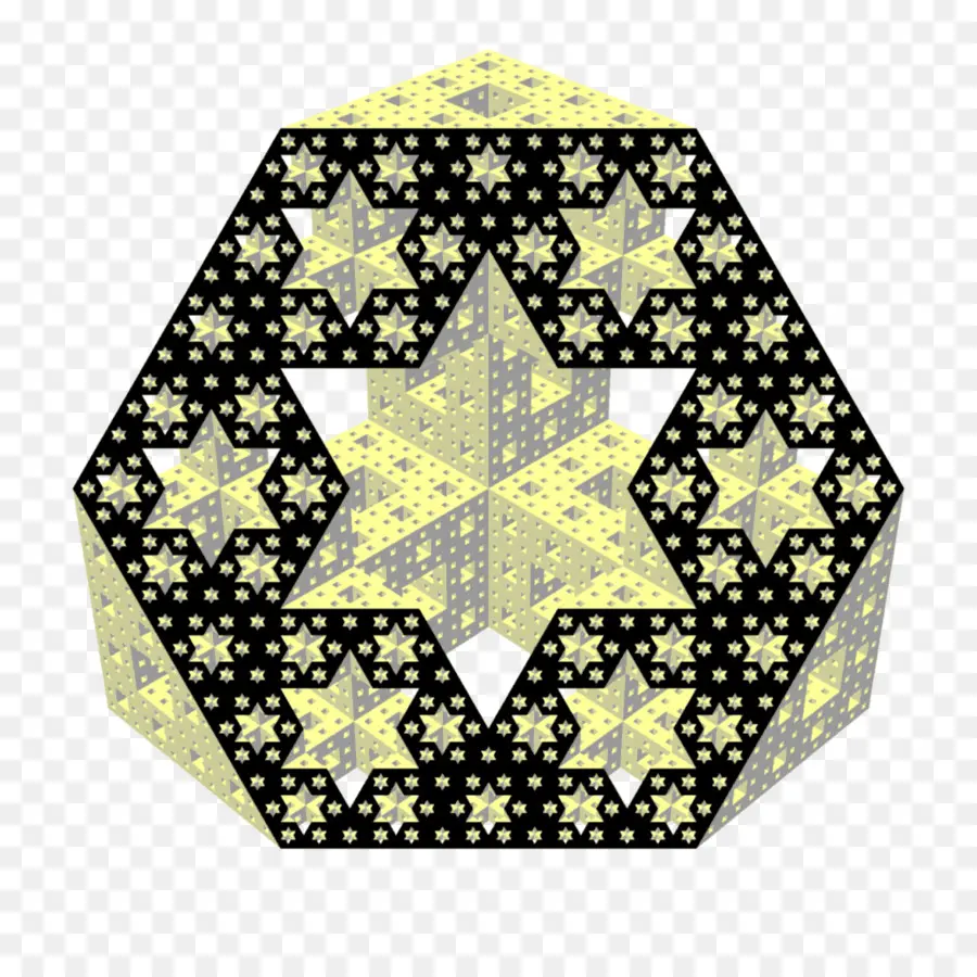 Géométrie Fractale De La Nature，Sponge De Menger PNG