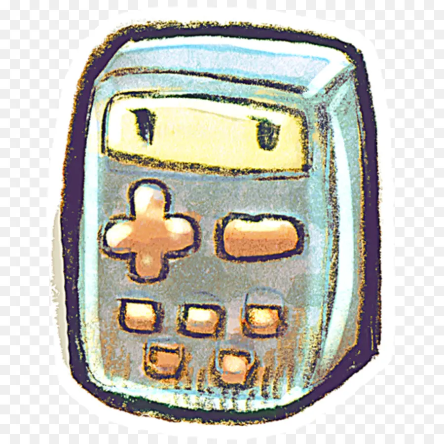 Calculatrice Mignonne，Calculatrice PNG