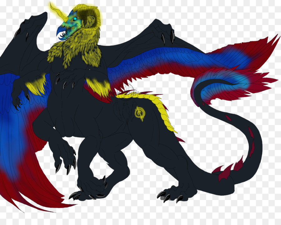 Dragon Noir，Ailes PNG